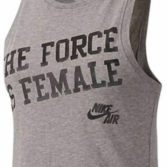 Nike Tops - NWOT 🆕 Nike Tank "The Force is Female"